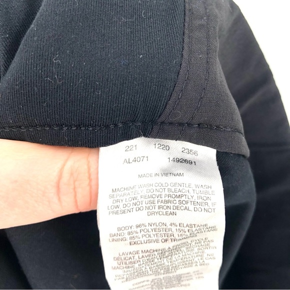 COLUMBIA Anytime Casual Skort XL Black Shorts w/ Skirt Overlay Ruched Pull Cord - Picture 10 of 11